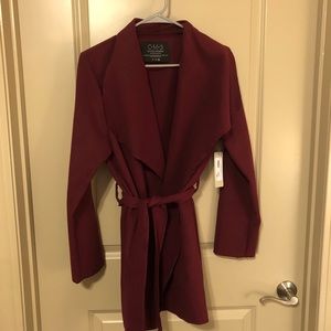 Women’s wrap coat. NWT. Adjustable belt.